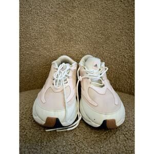 Adidas Women’s Pink Casual Sneakers Lace Up Lifestyle Shoes